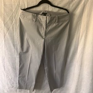 ‼️BOGO SALE‼️Ann Taylor Light Grey Capri Dress Pants